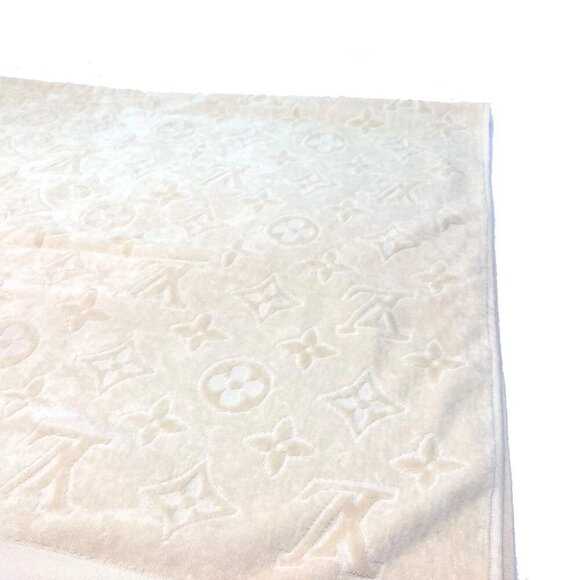 UNUSED LOUIS VUITTON M77516 Monogram Dora du Bain-LV Vacation Beach bath towel - Picture 2 of 10